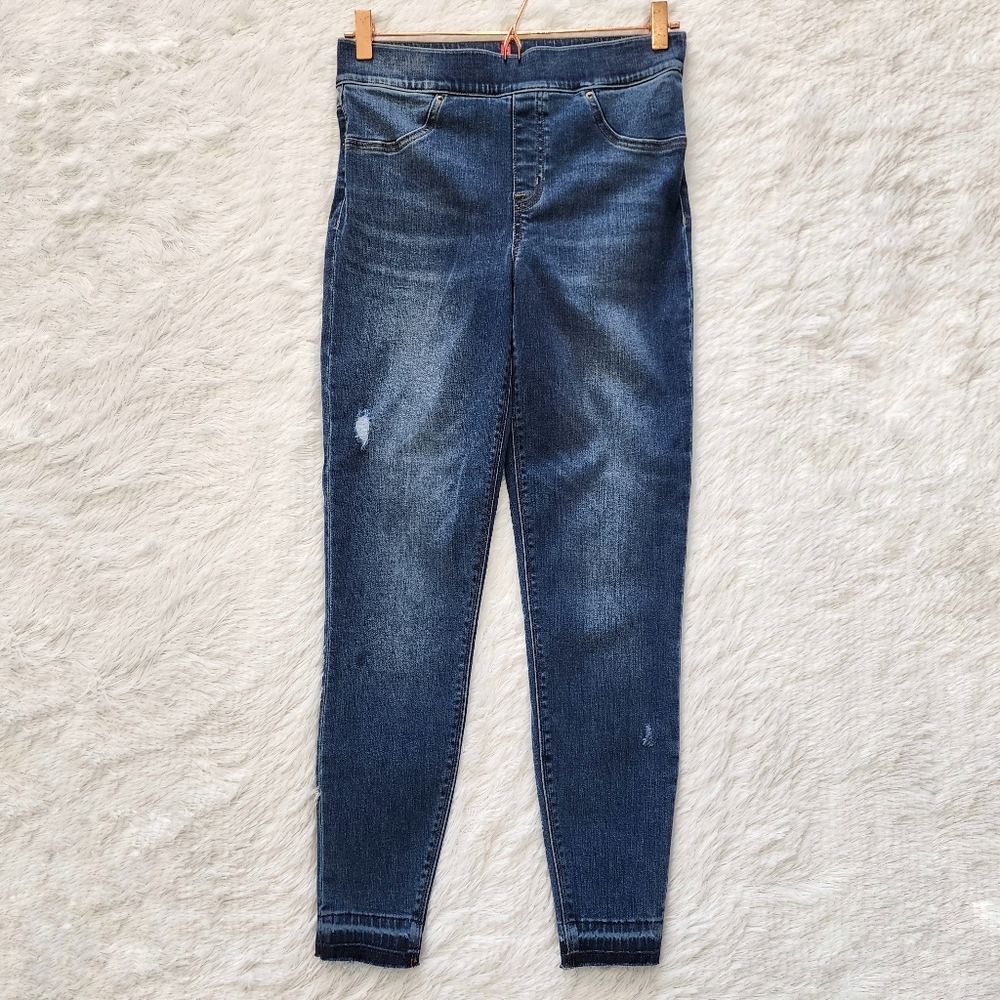 Spanx Released‎ Hem Distressed Skinny Jeans